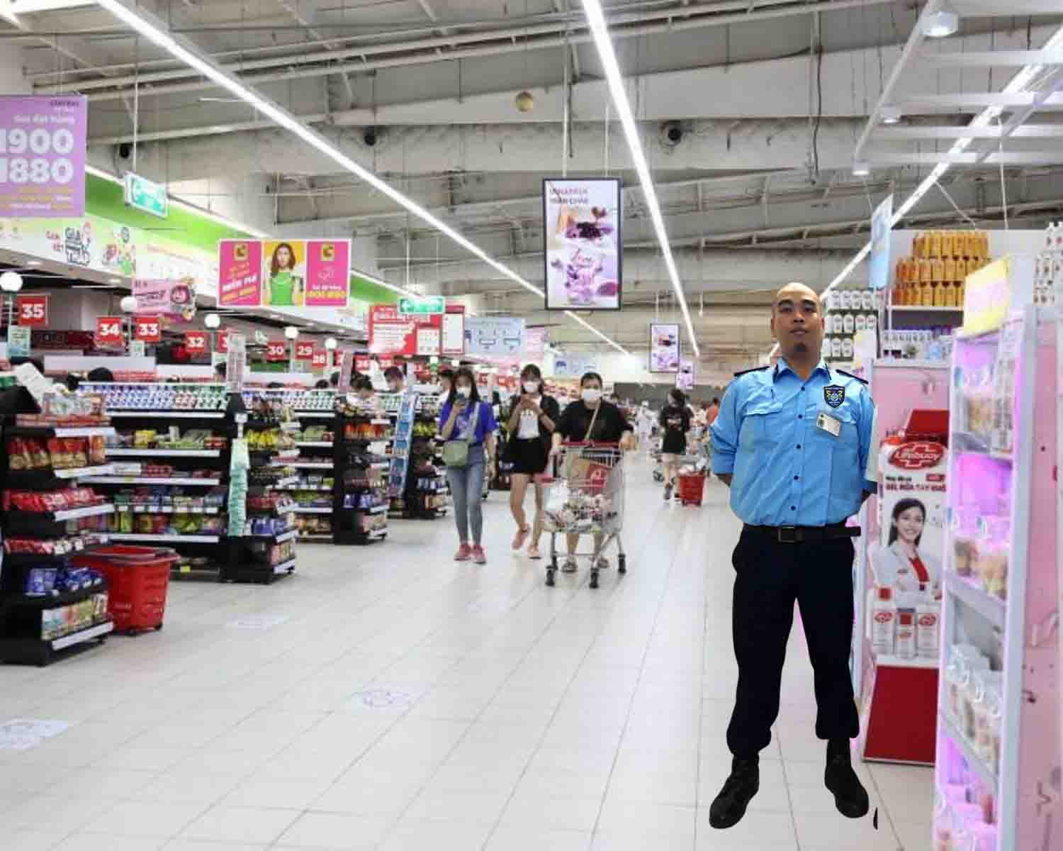 Dịch Vụ Bảo Vệ Siêu Thị, Trung Tâm Thương Mại